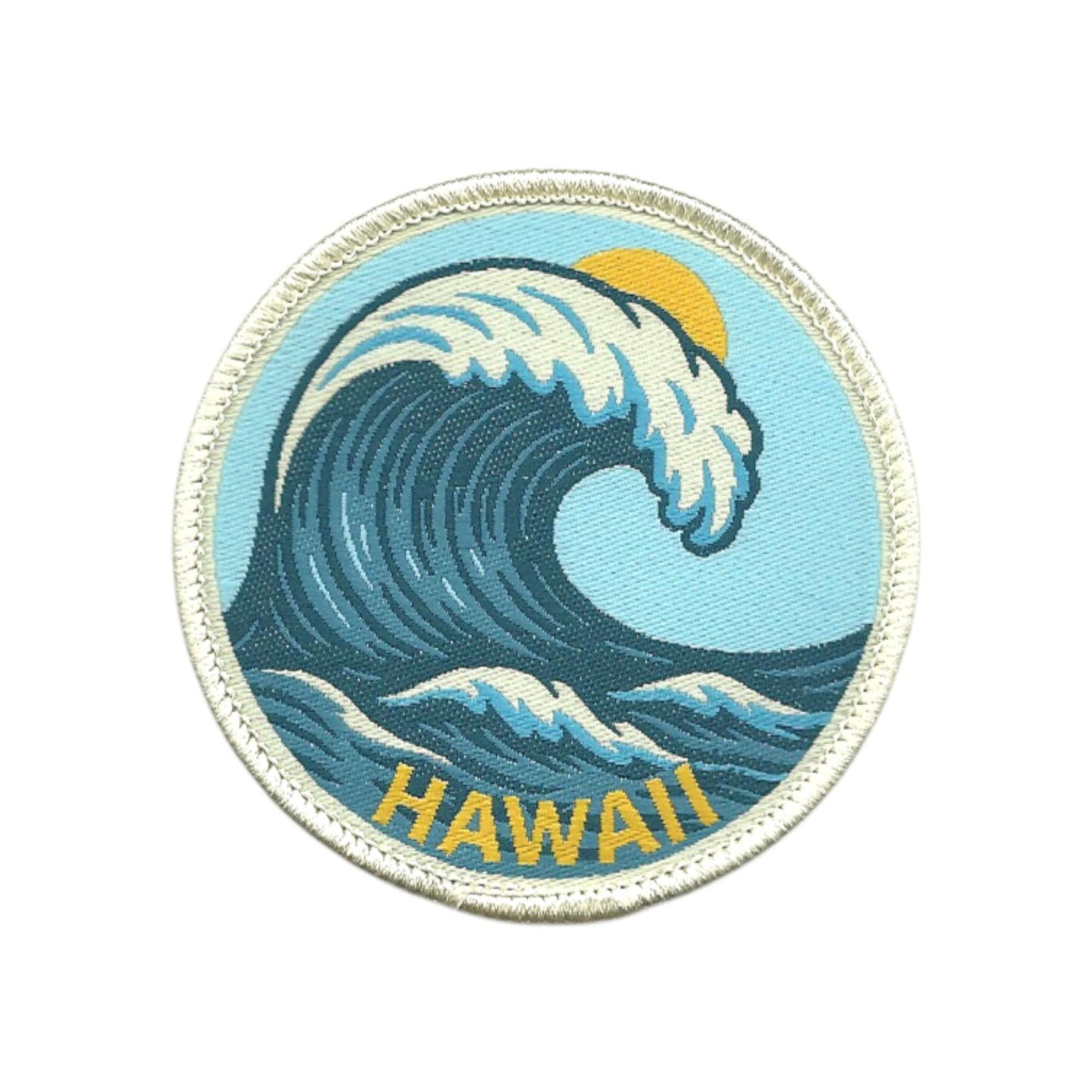 Hawaii Patch – HI Souvenir Big Wave Travel Souvenir 2.5" - 10627