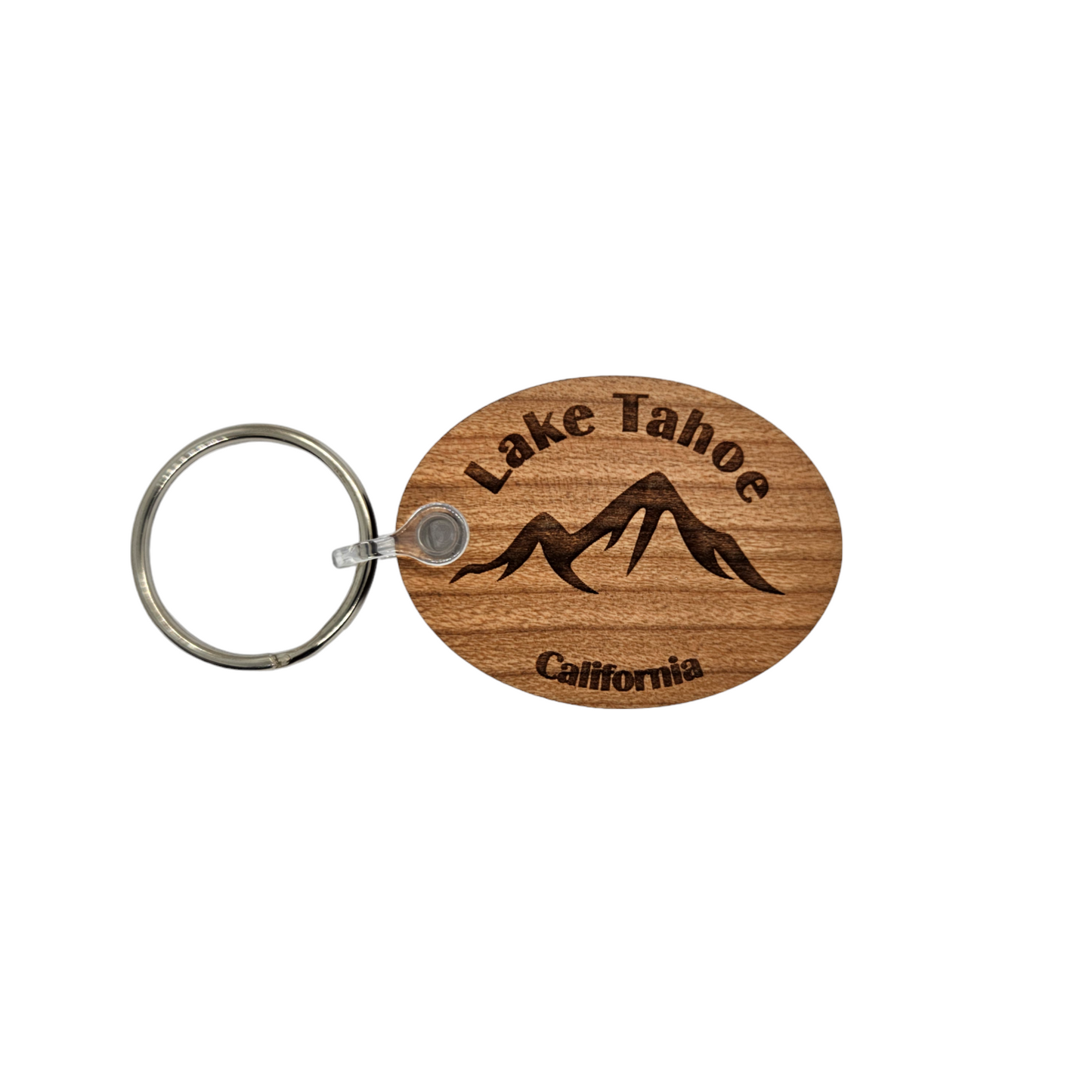 Wholesale Lake Tahoe Mountains Keychain Wood Keyring Souvenir