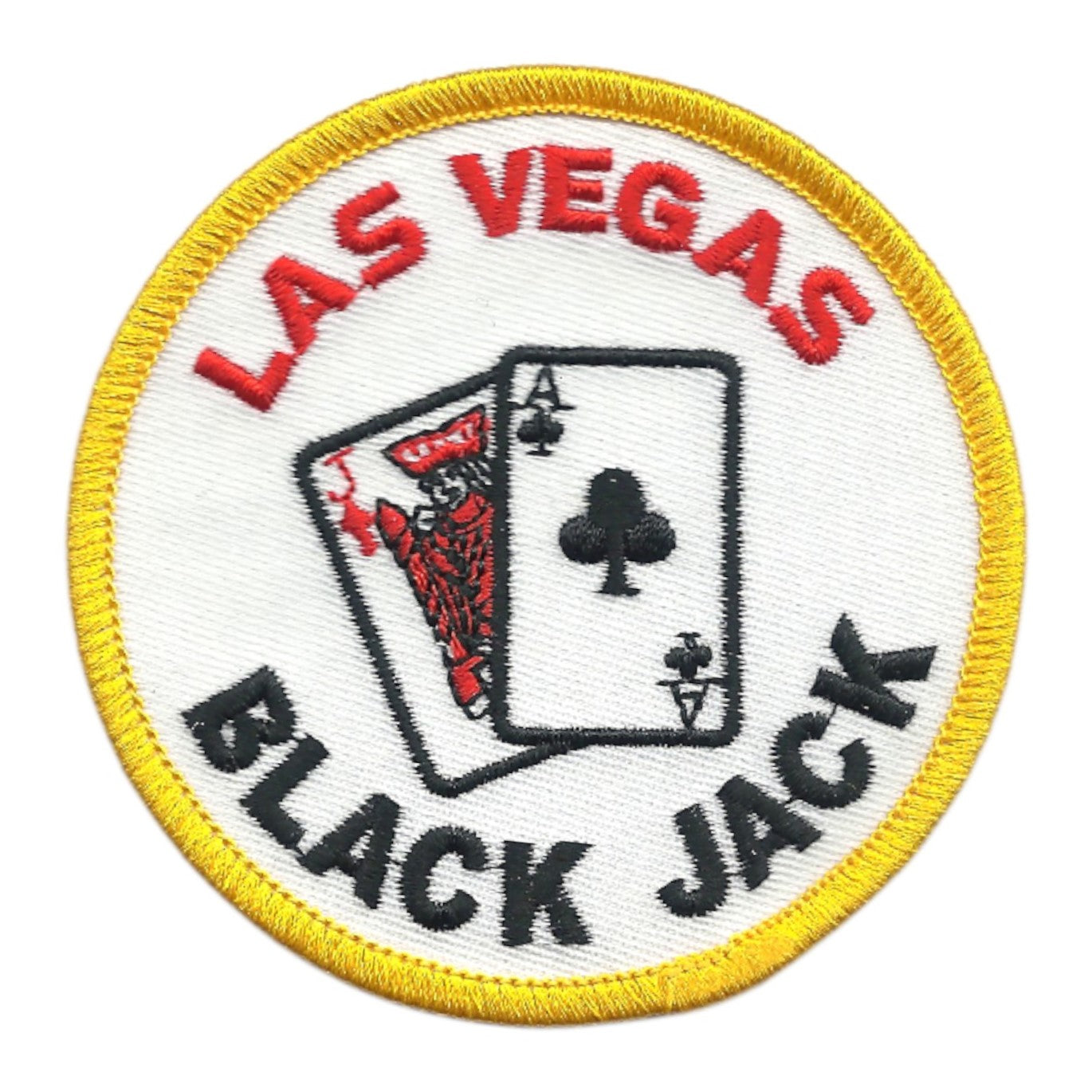 LAS VEGAS BLACKJACK Souvenir Embroidered Patch Iron On - LV-17