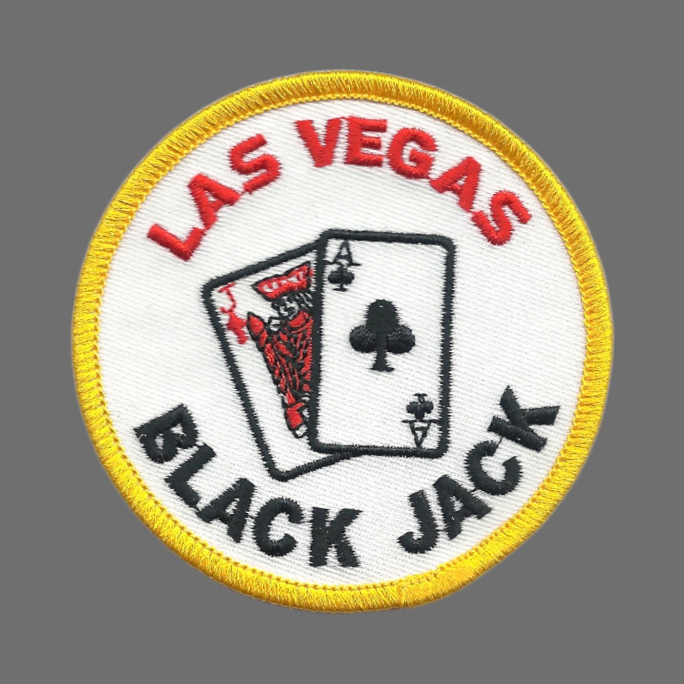 LAS VEGAS BLACKJACK Souvenir Embroidered Patch Iron On - LV-17