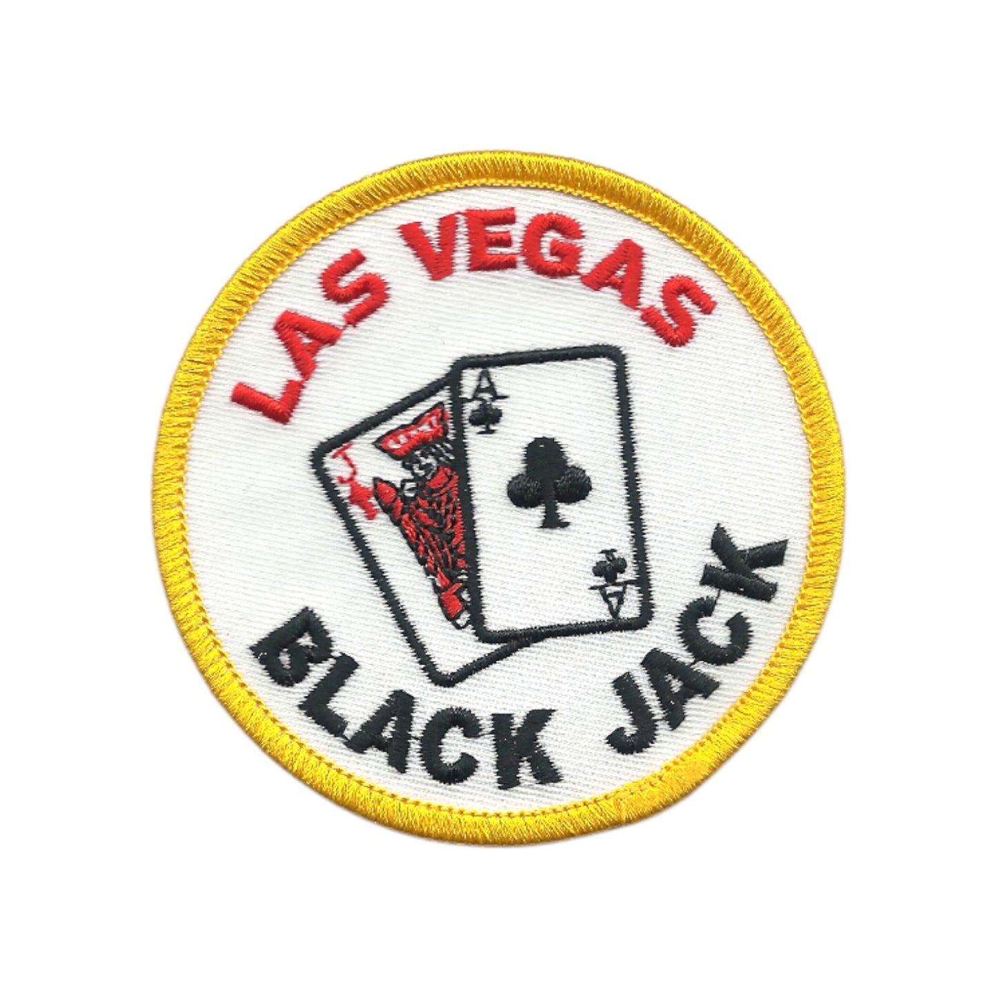 LAS VEGAS BLACKJACK Souvenir Embroidered Patch Iron On - LV-17