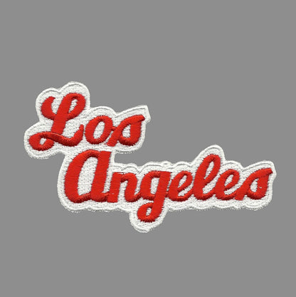 Los Angeles Script Patch Red - 4603-36/39