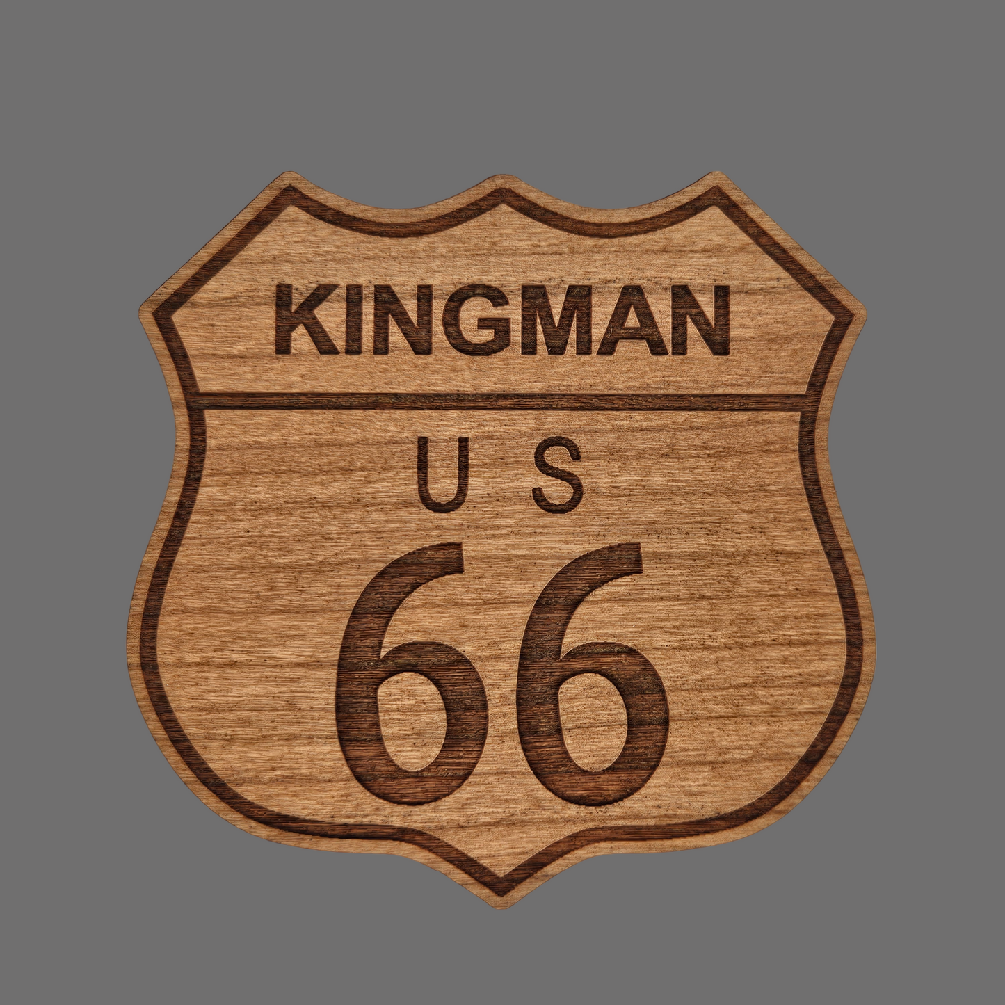 Wholesale Kingman Arizona Route 66 Wood Magnet Souvenir