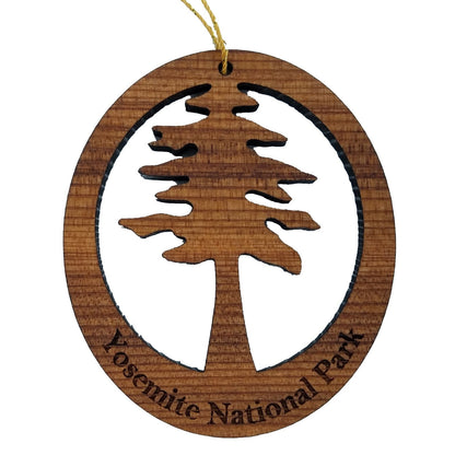 Wholesale Yosemite Tree Ornament Wood Souvenir - Made in USA