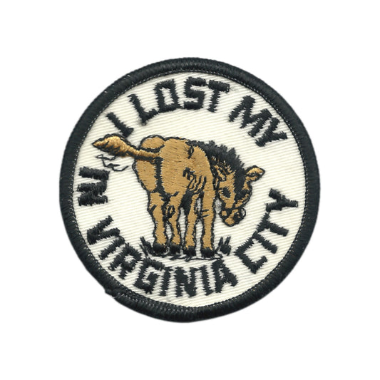 Vintage I LOST MY (ass) at Virginia City - Souvenir Embroidered Patch - VirginiaCity-19