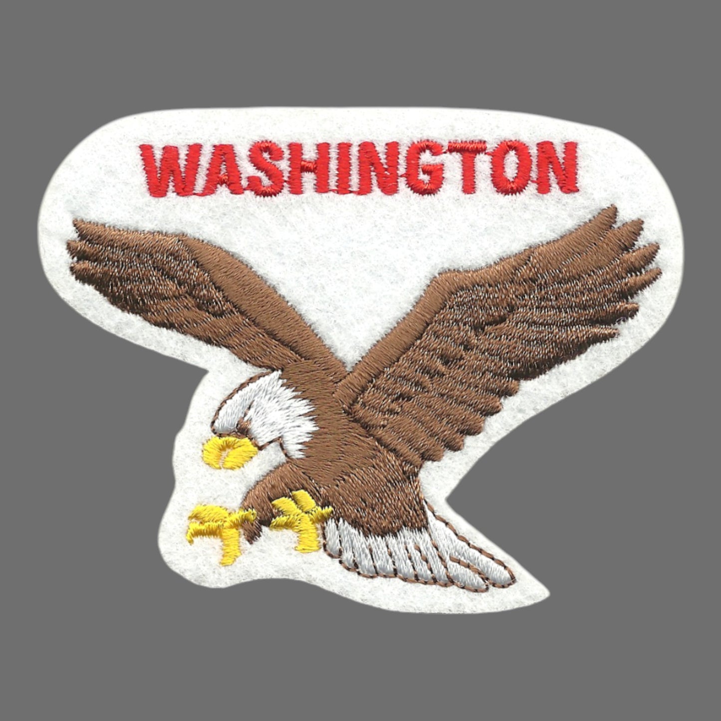 WASHINGTON Eagle Souvenir Embroidered Patch Iron On- WA-51-39