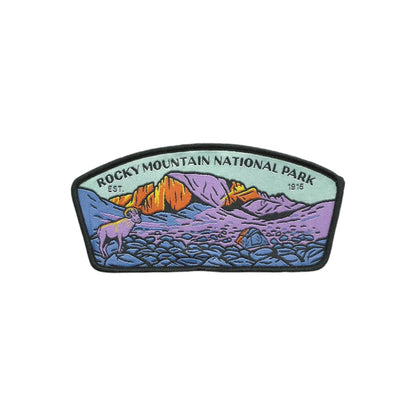 Colorado Patch – Rocky Mountain National Park - Travel Patch – Souvenir Patch 4.75" Iron On Sew On Embellishment Applique