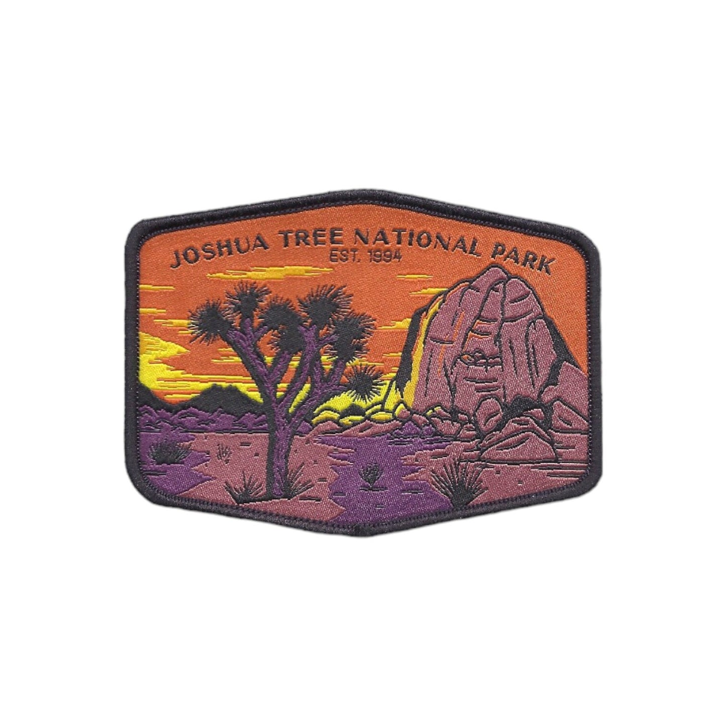 California Patch – Joshua Tree National Park - Travel Patch – Souvenir Patch 3.75" Iron On Sew On Embellishment Applique