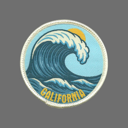 California Patch – CA Souvenir Big Wave Travel Souvenir  2.5" - 10625