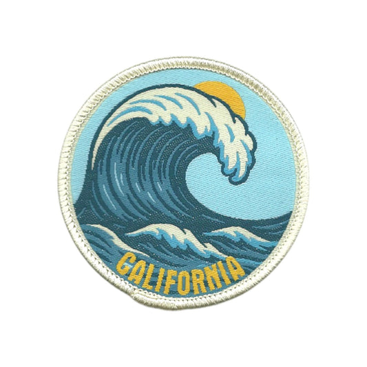California Patch – CA Souvenir Big Wave Travel Souvenir  2.5" - 10625