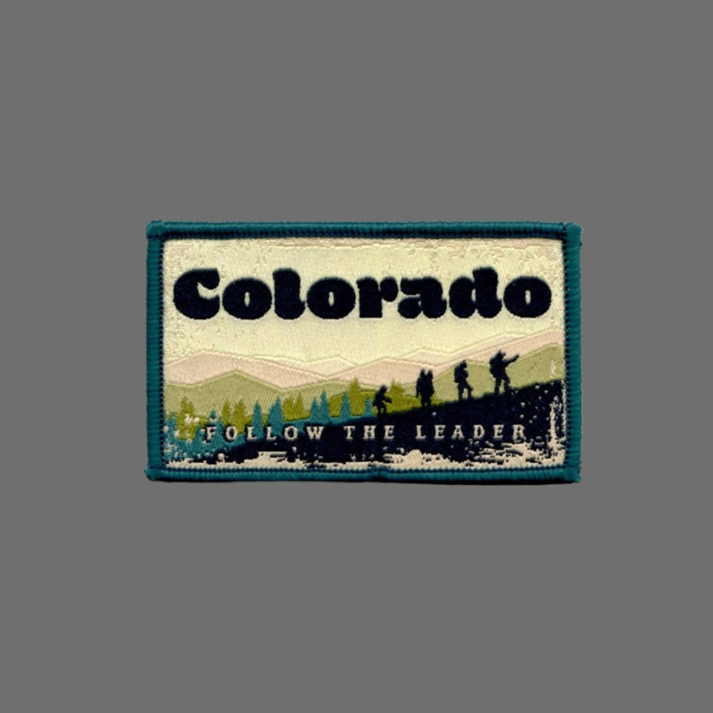 Colorado Patch – CO Travel Souvenir Patch 3" Iron On Sew On Embellishment Applique Follow The Leader