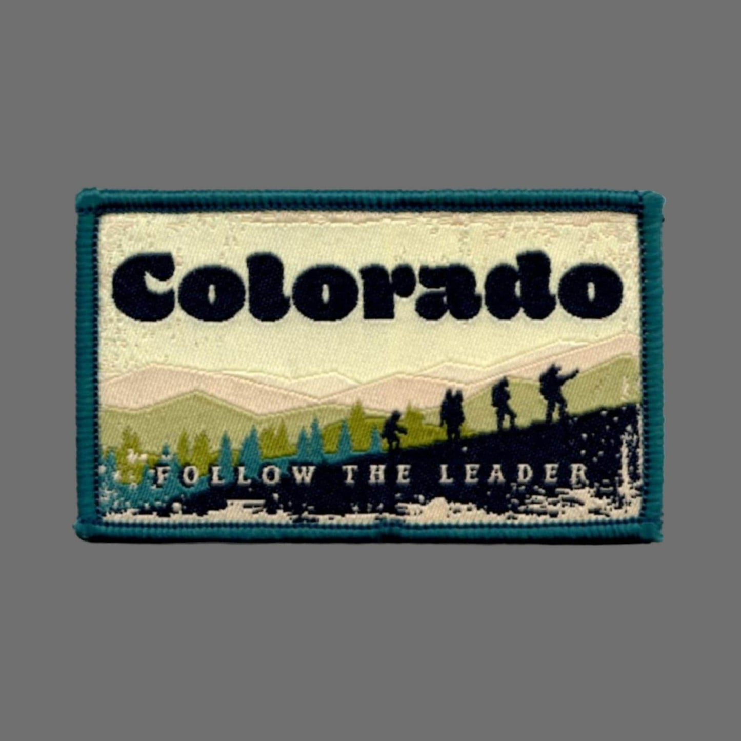 Colorado Patch – CO Travel Souvenir Patch 3" Iron On Sew On Embellishment Applique Follow The Leader