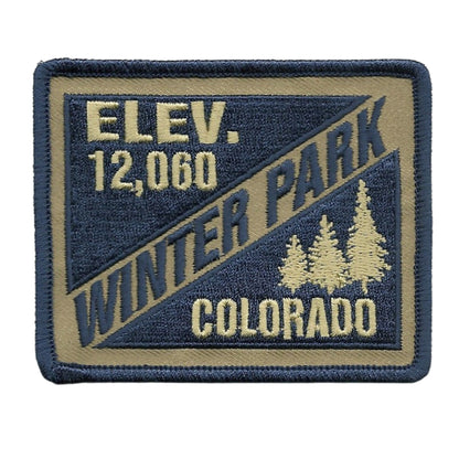 Winter Park – Colorado Patch – Ski Patch- CO Ski – Travel Patch – Iron On 3.25" –  Colorado Souvenir Applique Embellishment