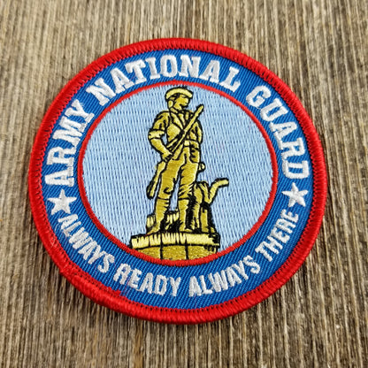 Army National Guard Patch - Always Ready Always There Iron On Badge Emblem