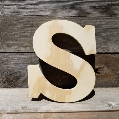 Wood Letters, Unfinished, DIY,12 Inch  Decorate Your Own, Nursery, Home Decor, Wedding, Kids Room, Wall Letter, Wood Crafts, Initials, Wood Cutout