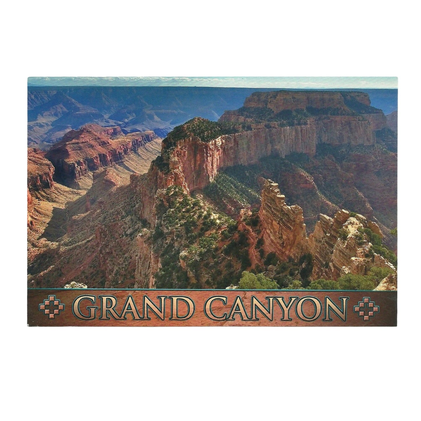 Grand Canyon Postcard 4x6 Peaks AZ Arizona - Great for Crafting - Decoupage - Scrapbooking Supply