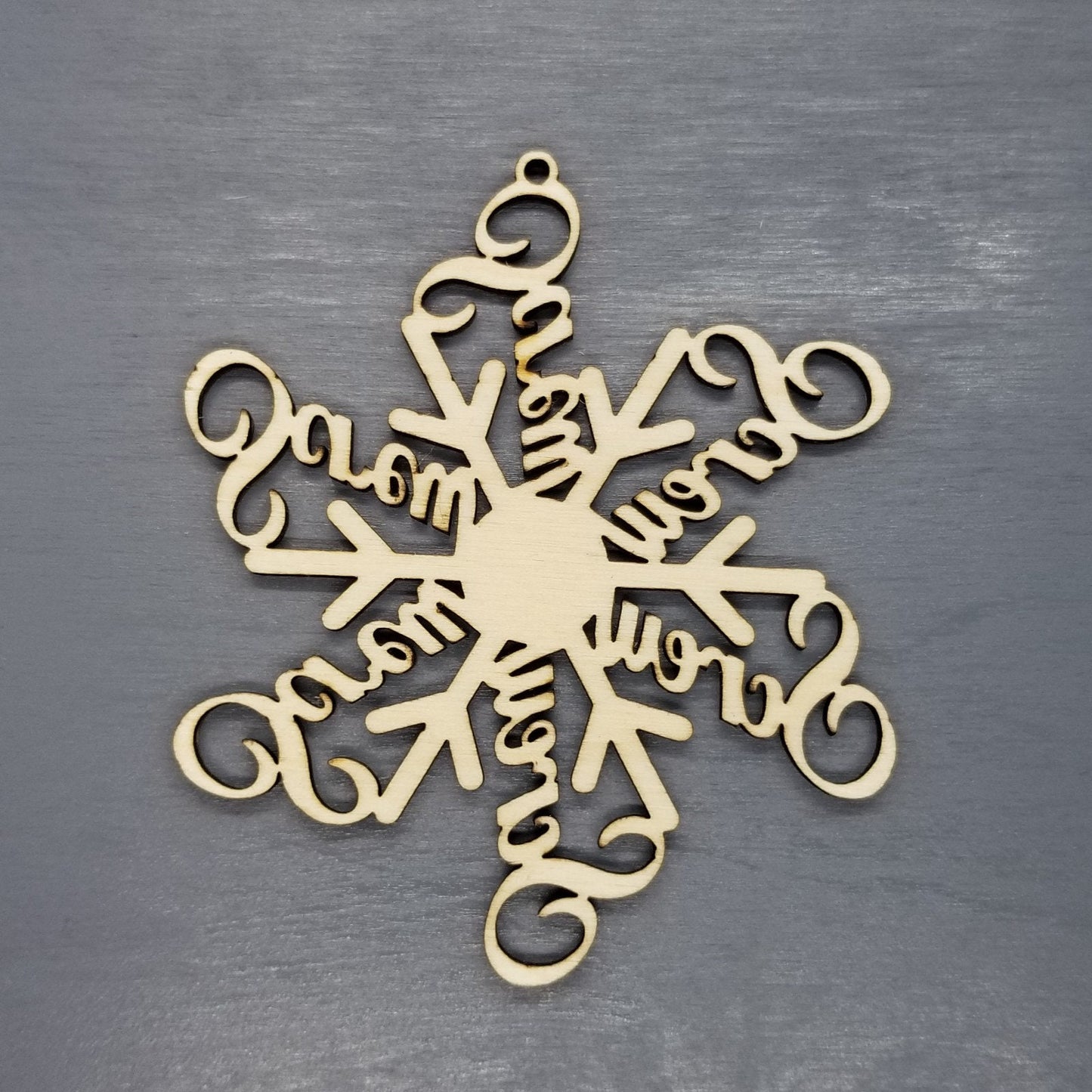 Screw 2021 Ornament - Snowflake Covid Ornament - Handmade Wood Ornament Swearflake Christmas Ornament Pandemic F*ckFlake F-Flake Snowflake