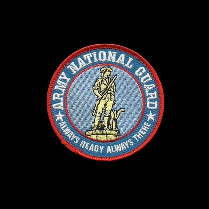 Army National Guard Patch - Always Ready Always There Iron On Badge Emblem