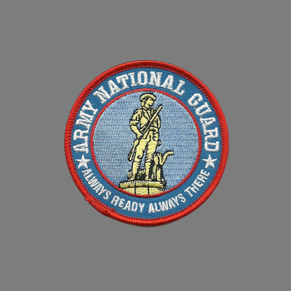 Army National Guard Patch - Always Ready Always There Iron On Badge Emblem