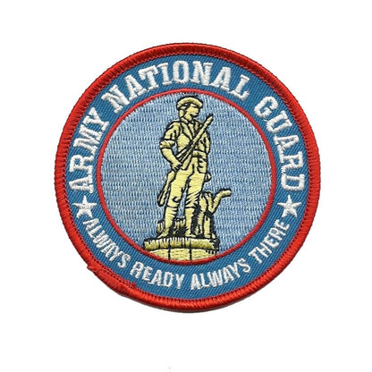 Army National Guard Patch - Always Ready Always There Iron On Badge Emblem