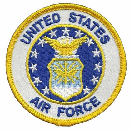 US Air Force Patch Iron On Veteran Patch US Military Patch Badge Emblem 3"