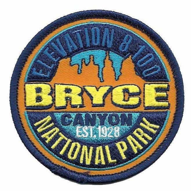 Utah Patch - Bryce Canyon National Park - Travel Patch Iron On - 3"