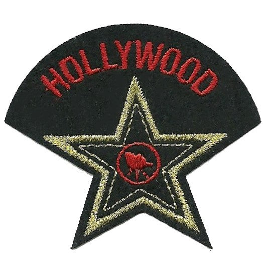 California Patch - Iron On Hollywood Stars - Movie Star Souvenir Badge Embelm