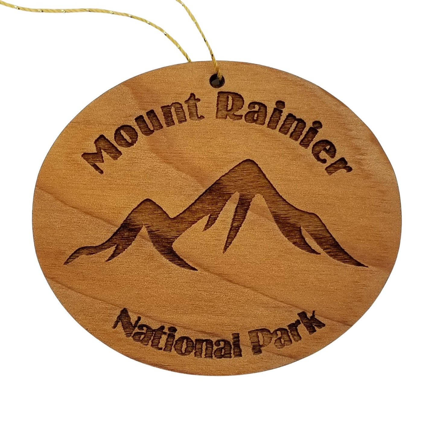 Wholesale Mt Rainier Ornament Mount Rainier National Park Washington Wood Souvenir