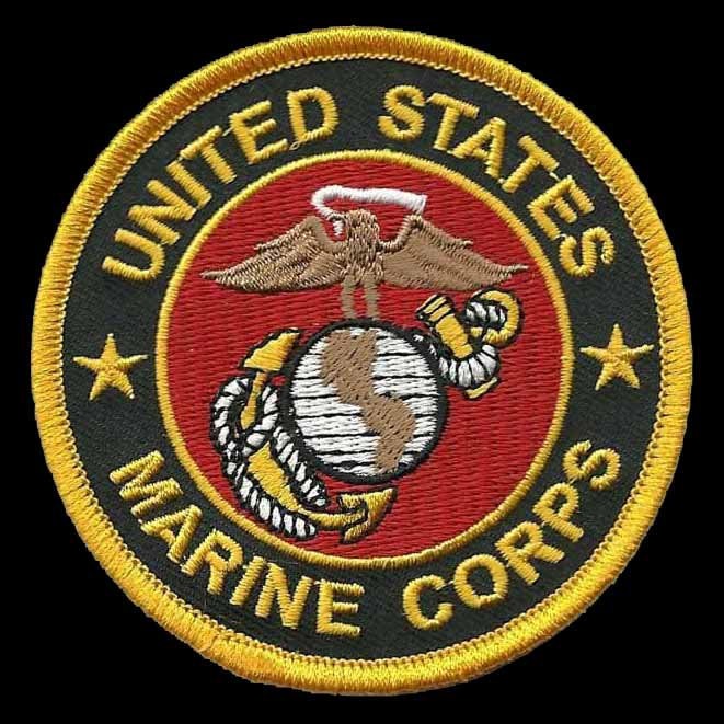 US Marines Patch Iron On Country Pride Patch US Military Patch e 3"Badge Emblem