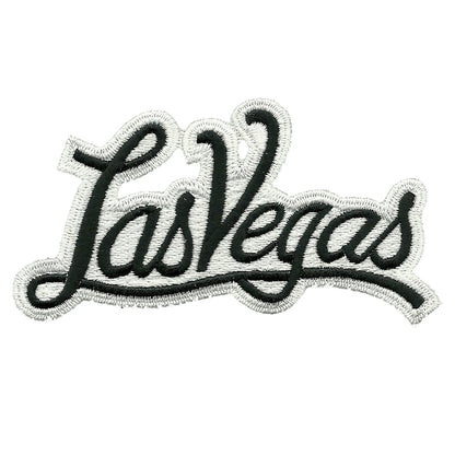 Nevada Patch - Iron On Las Vegas - Script Font Souvenir Badge Emblem Travel Patch