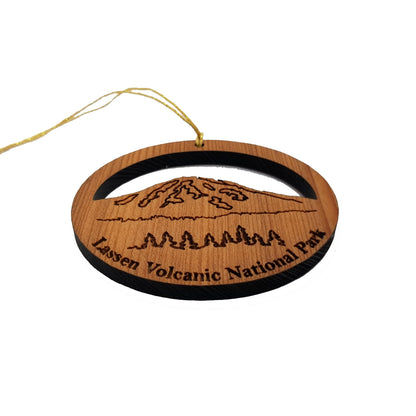 Mt Lassen Volcanic National Park Souvenir - Christmas Ornament - Handmade