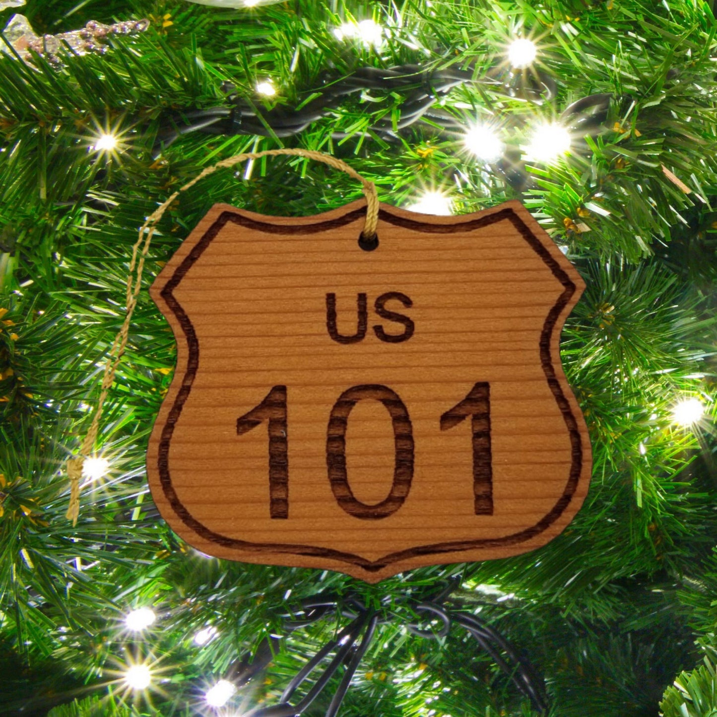 California Ornament - Road Sign - Highway 101