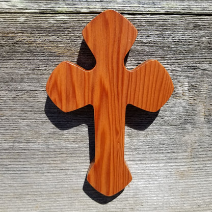 Wood Wall Cross - Wooden Cross - Wall Cross - Celtic Cross 7 Inch