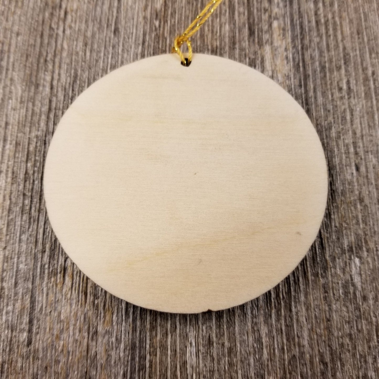 White Sands National Monument New Mexico Wood Christmas Ornament Handmade Made in USA Souvenir Memento