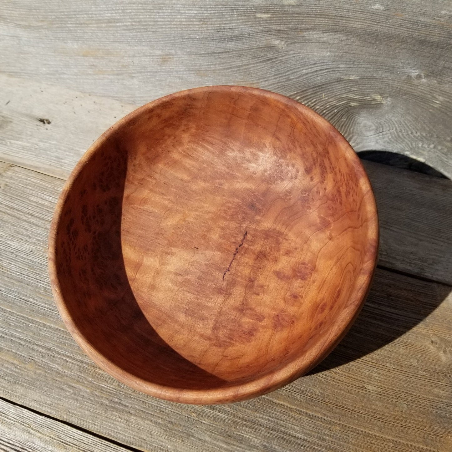 Redwood Burl Bowl Hand Turned 5 Inch Wood Salad Bowl Gorgeous Grain #440 Wood Art California Redwood 7 Inch