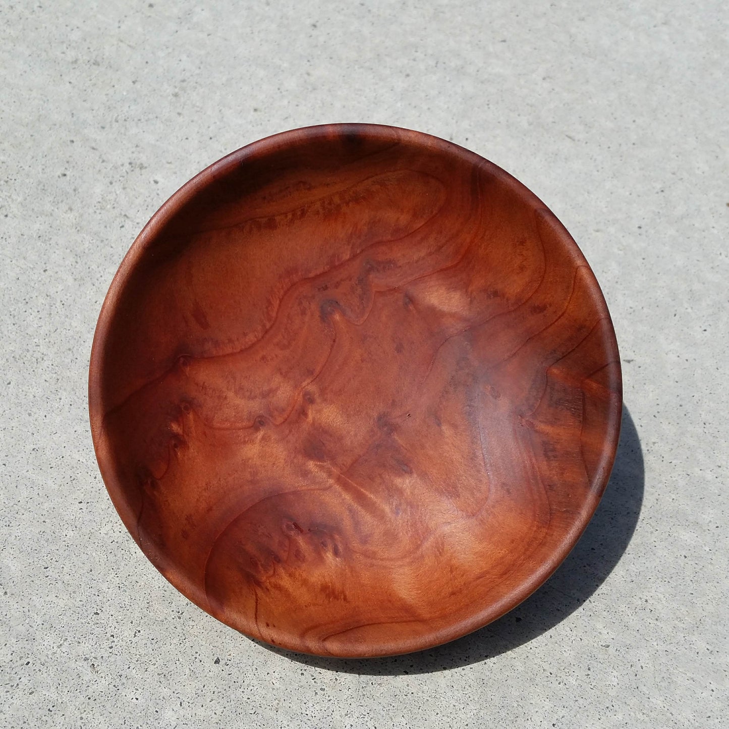 Redwood Burl Bowl Hand Turned 5 Inch Wood Salad Bowl #A9