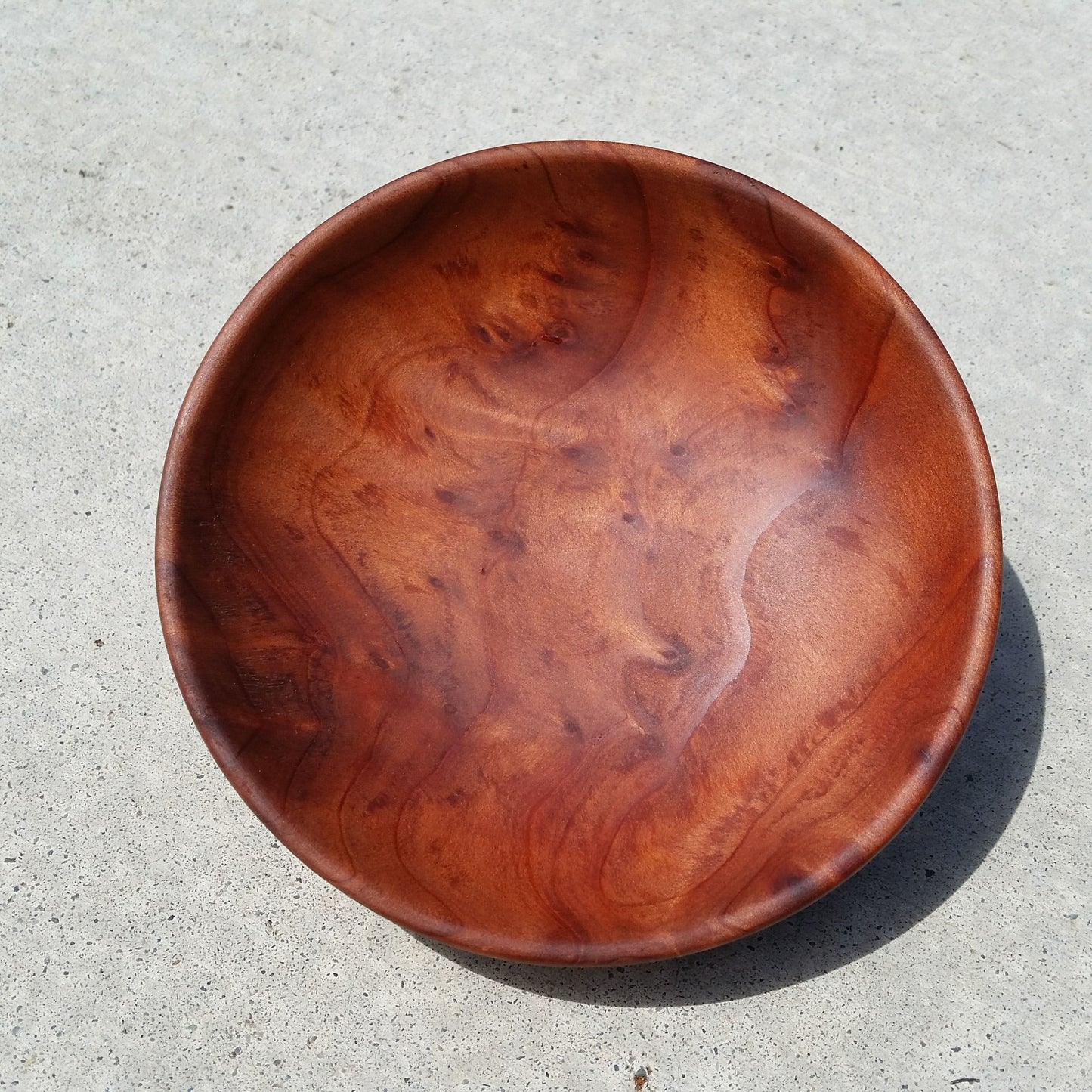 Redwood Burl Bowl Hand Turned 5 Inch Wood Salad Bowl #A9