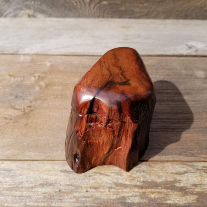 Wood Ring Box Handmade Box with Redwood Limb Box #130