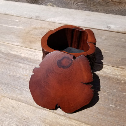 Handmade Wood Box with California Redwood Rustic #110