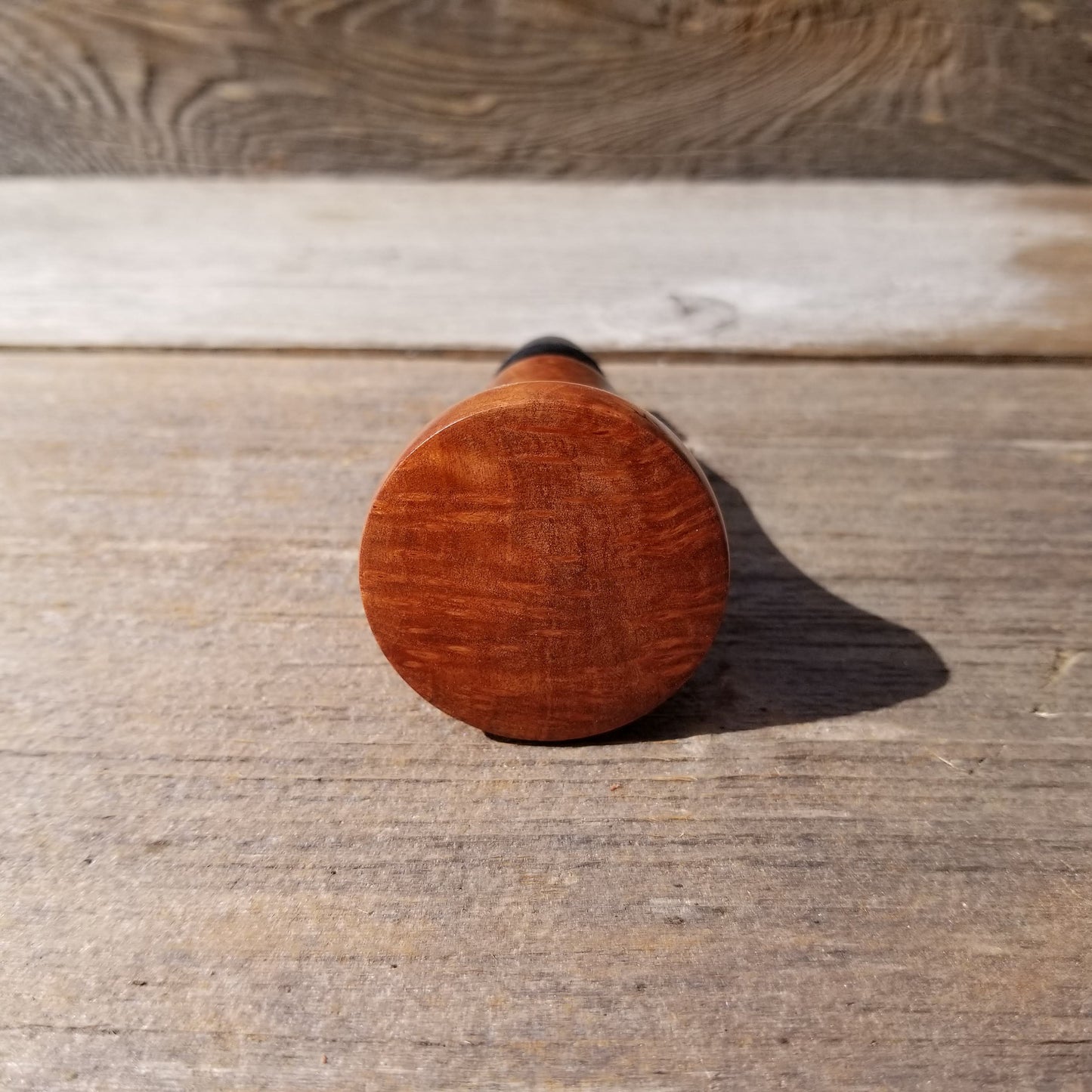 Wood Wine Stopper Redwood Rustic Redwood Burl Hand Turned Handmade Smooth Top 126