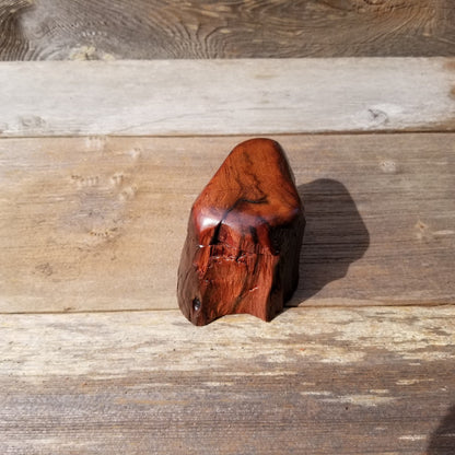 Wood Ring Box Handmade Box with Redwood Limb Box #130