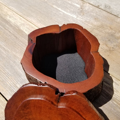 Handmade Wood Box with California Redwood Rustic #110