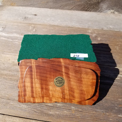 Handmade Wood Box with Redwood Tree Engraved #238