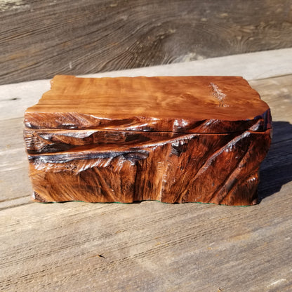 Wood Mementos Souvenir Box California Redwood #232