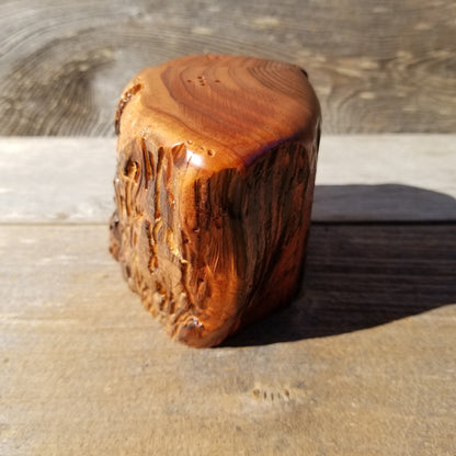 Redwood Rustic Salt and Pepper Shakers Set Handmade Anniversary Wedding #203 Housewarming Christmas California Wood