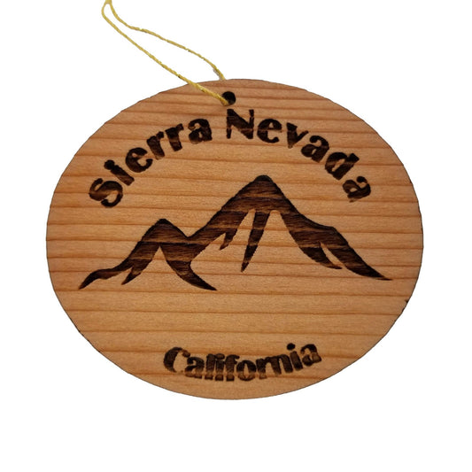 Wholesale Sierra Nevada CA Ornament Wood California Souvenir Mountains